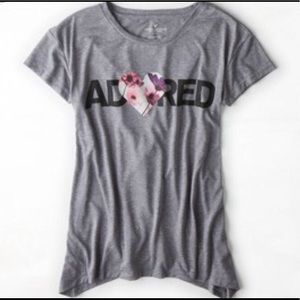 American Eagle Adored Graphic Tee